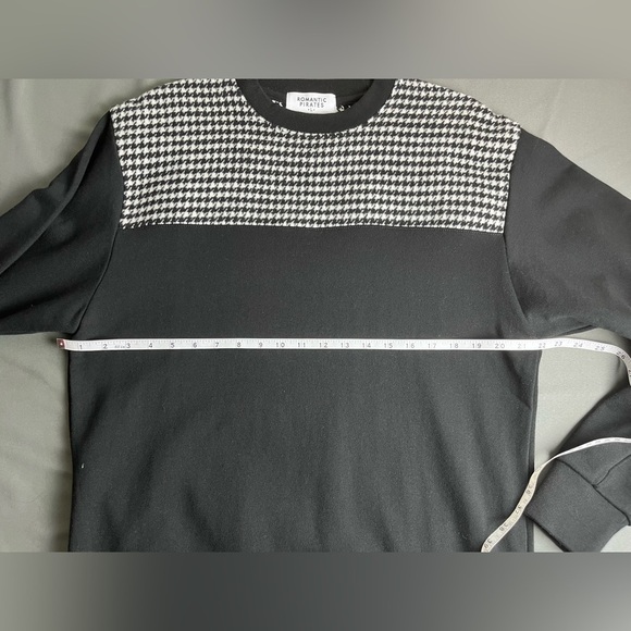 NEW Men’s sweatshirt with sweater pattern, made in Korea - Picture 10 of 13